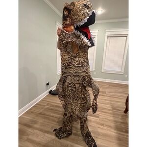 Inflatable Dinosaur Costume T Rex Funny Adult Cosplay Halloween Party Outfit